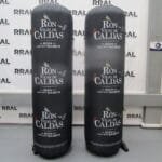 Cilindros Inflables Publicitarios 16 Cilindro negro de ron caldas
