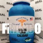Frascos y Garrafas Inflables Publicitarias 14 Frasco azul de millenium