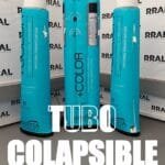 Cilindros Inflables Publicitarios 10 Tubo colapsable cyan oscuro de +color